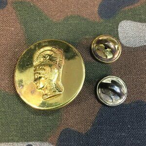 WWII Women's Army Corp Brass Colar Isignia Pin